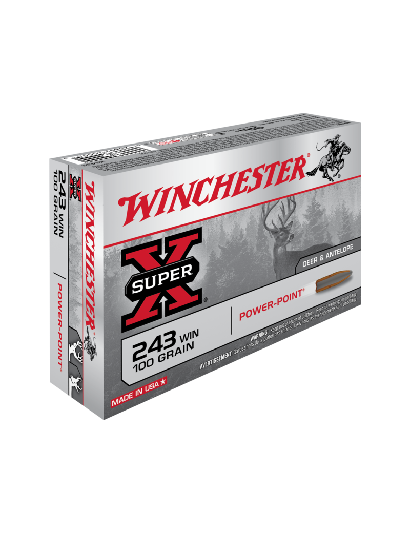 Winchester 243 power max bonded 100gr