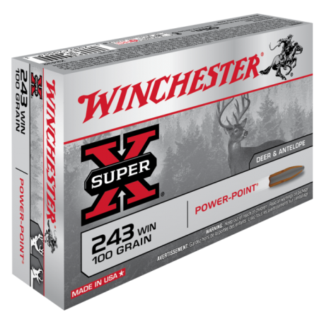 Winchester 243 power max bonded 100gr