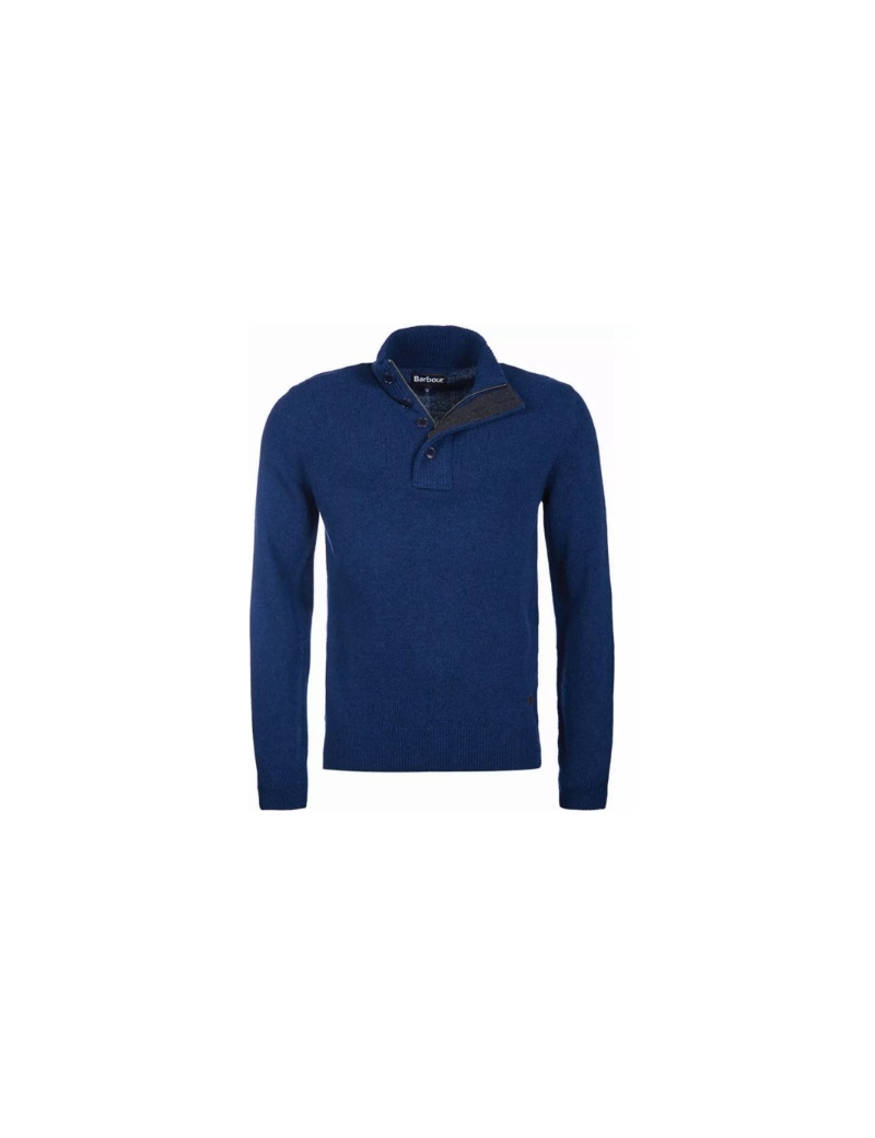 Pull Barbour Patch Half Zip colori Deep Blue
