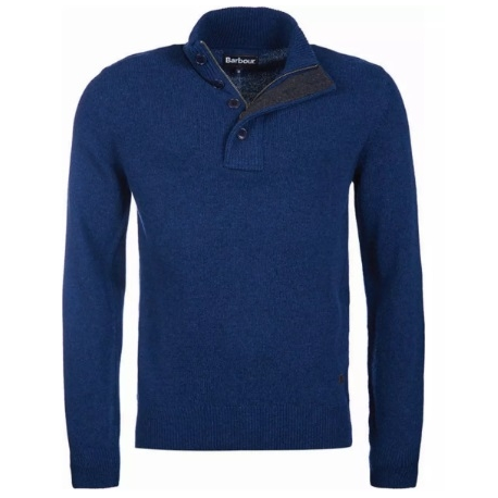 Pull Barbour Patch Half Zip colori Deep Blue Pull Barbour Patch Half Zip colori Deep Blue