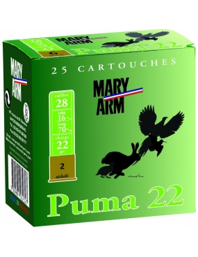 Cartouches Mary Arm Puma 22...