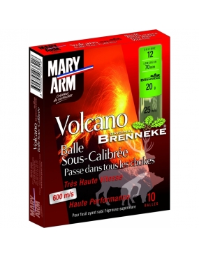 Balles Mary Arm Volcano cal 12