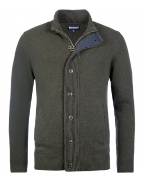 Gilet Barbour Patch Zip Laine