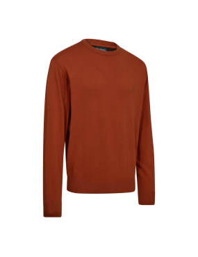 Pull Harrington Col Rond...